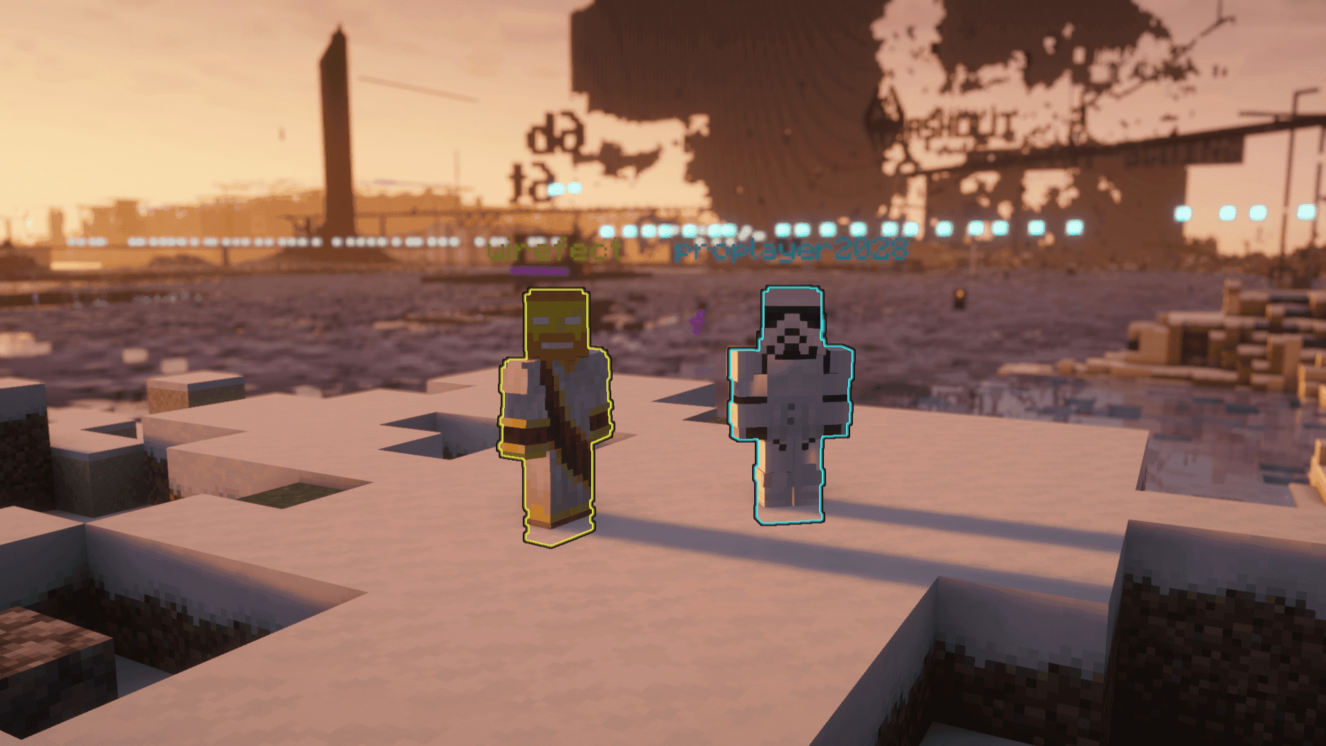 Glow effect on players