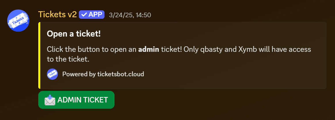 Priority support Discord channel