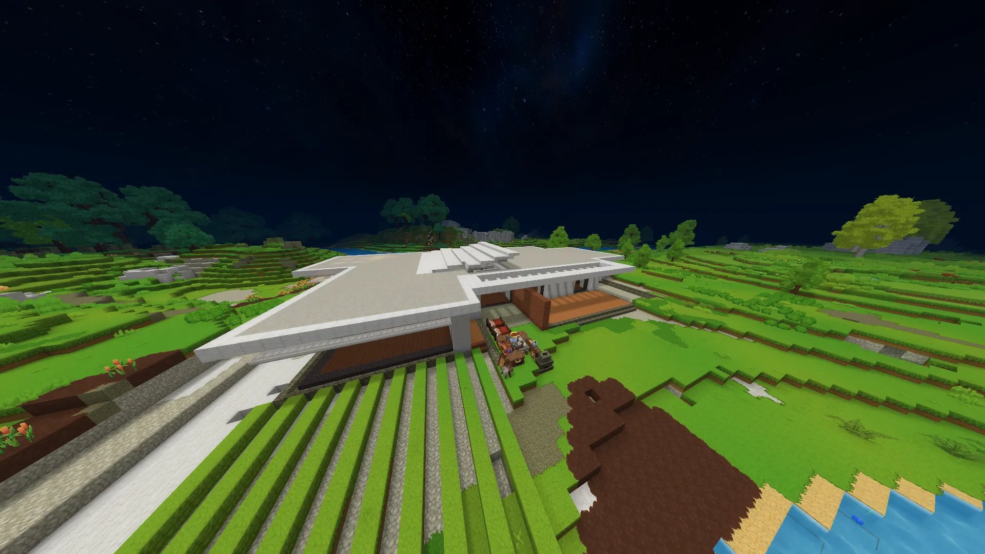 A modern house
